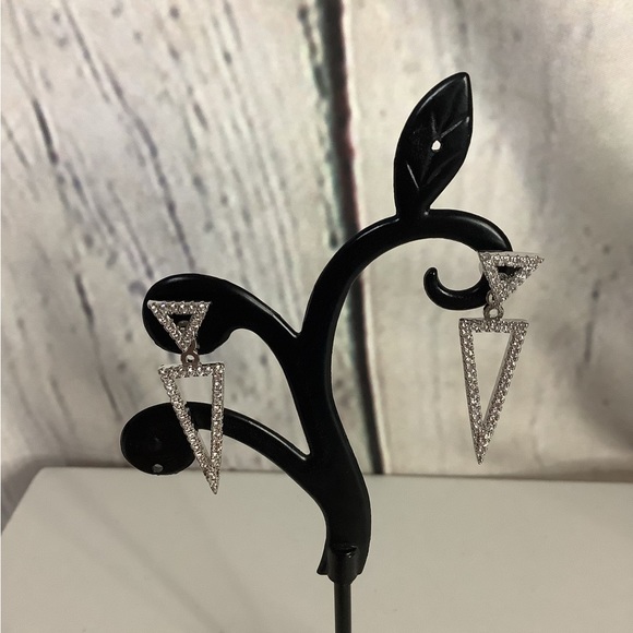 Adornia Floater/Jacket Diamond Earrings - Picture 3 of 7